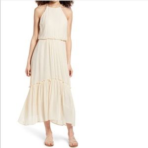 All In Favor Halter Maxi Dress